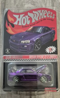 Hot Wheels NISSAN SKYLINE GT-R (BCNR34) RLC