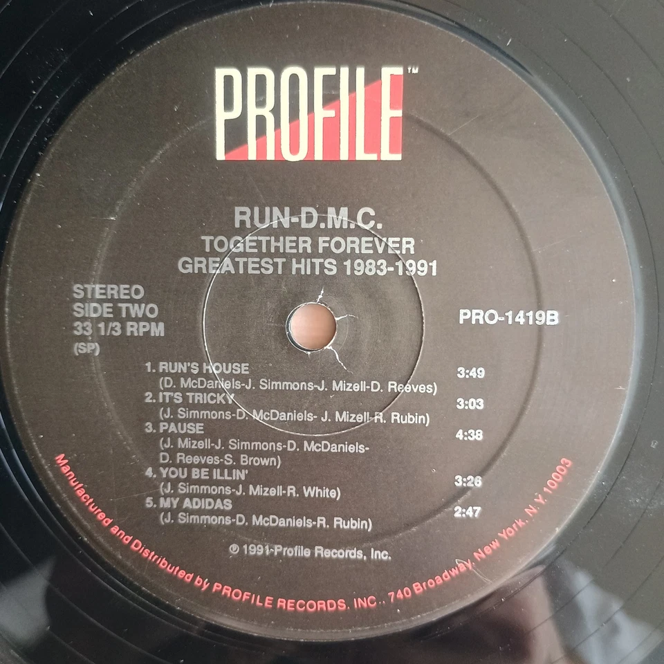 Run-DMC - Together Forever 2xLP US-1991 1st PRESS VG+/VG(+) - Bild 4 von 4
