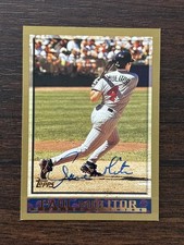 1998 Topps PAUL MOLITOR #291 Autographed Card
