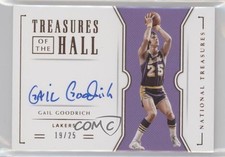 2018-19 National Treasures of the Hall Bronze 19/25 Gail Goodrich Auto HOF i2b