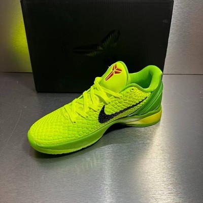 Size 10.5 - Nike Zoom Kobe 6 Protro Low Grinch for sale online | eBay