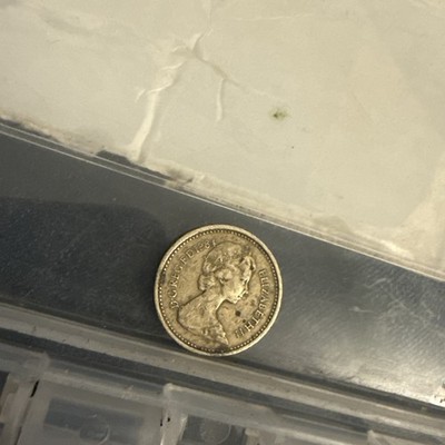 1984 Queen Elizabeth ll Coin - One Pound - ''Nemo Me Impune Lacessit'' - Rare