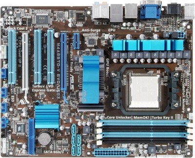 ASUS M4A88TD-V EVO/USB3 - AM3 - AMD 880G - DDR3 - USB 3.0 SATA 6 Gb/s - ATX