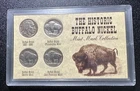 1930s US Buffalo Nickel "The Historic Buffalo Nickel" "Mint Mark Collection"!