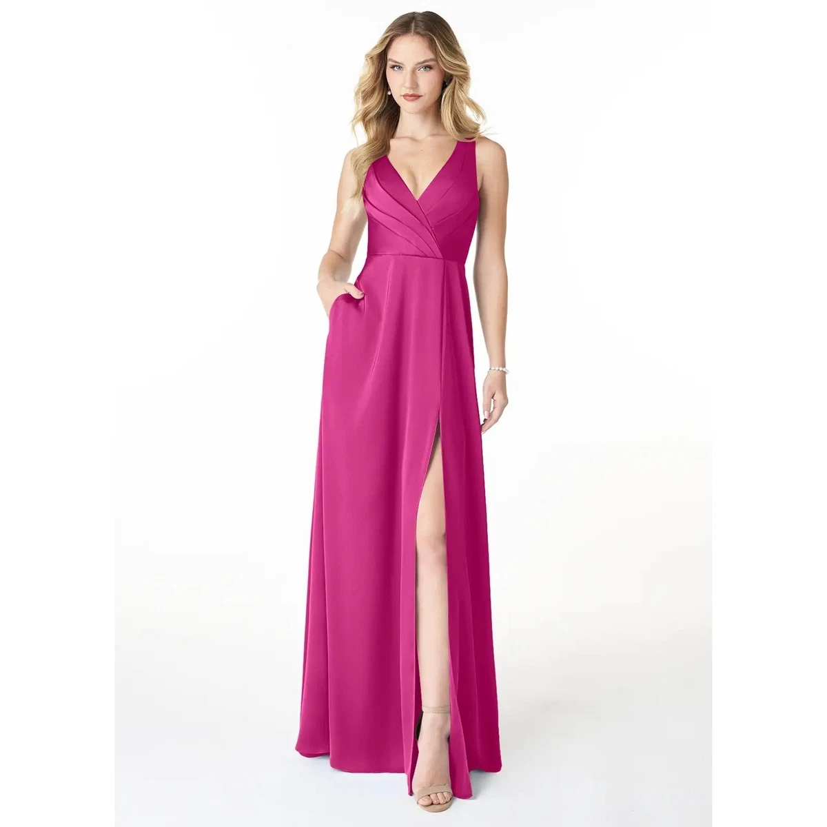 Satin Plus Bridesmaid Dresses for sale | eBay Satin Plus Bridesmaid Dresses for sale | eBay