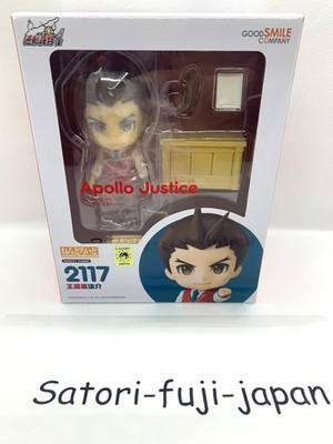 Good Smile Company Nendoroid 2117 Phoenix Wright Ace Attorney Apollo Justice New