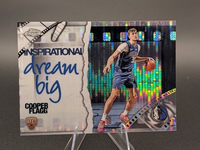 2025-26 Topps Chrome Cooper Flagg RC Inspirational Pulsar Refractor