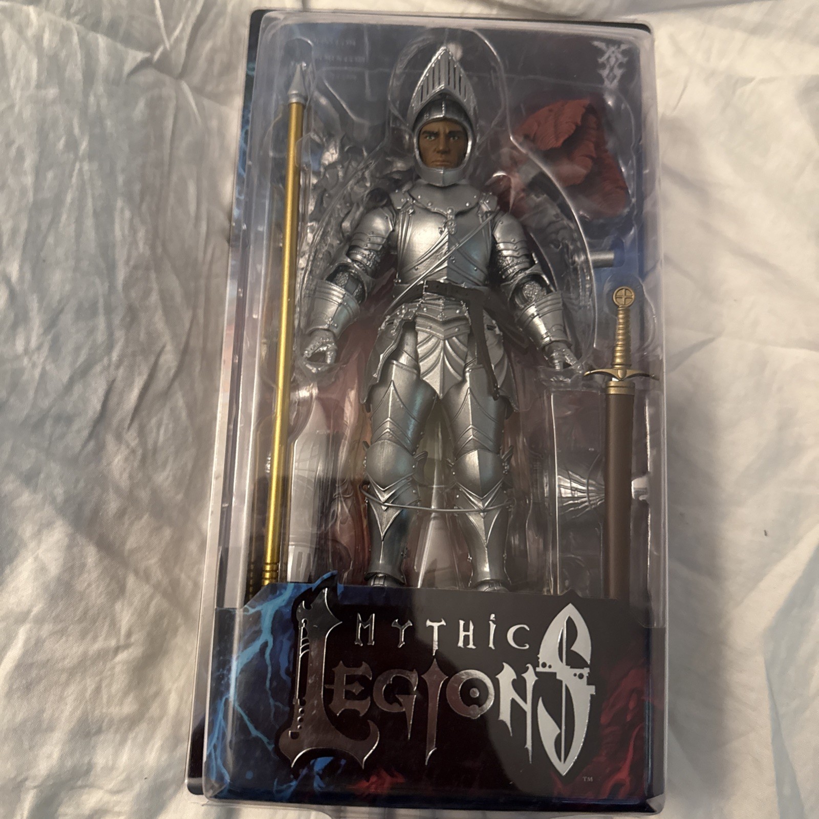 Mythic Legions Four Horsemen Silver Knight "NEW - US SELLER & I SHIP DAILY"