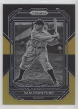 2023 Panini Prizm Black Gold Prizm 2/5 Sam Crawford #230 HOF 0lm