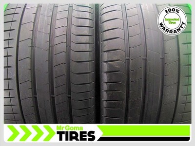 2 315/35R21 USED TIRES PIRELLI P ZERO PZ4 RSC RFT XL 7.5/32 TREAD RUNFLAT 111Y
