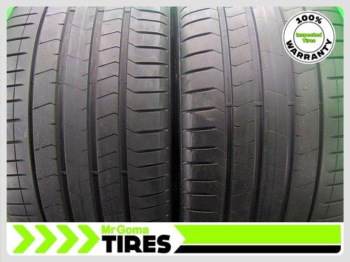 2 315/35R21 USED TIRES PIRELLI P ZERO PZ4 RSC RFT XL 7.5/32 TREAD RUNFLAT 111Y