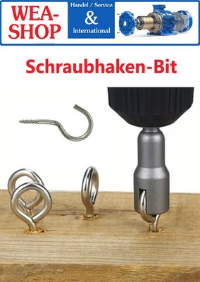 Schraubhaken Hakenschraube halbrund Haken Schraube