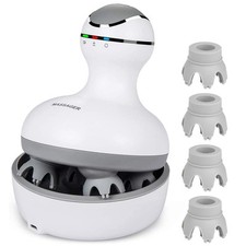 Electric Scalp Head Massager, Scalp Hair Massage Waterproof Head Massager wit...