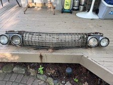 Vtg 1960s Gm Cadillac Grille Grill Wall Art Bumper Hot Rod Light Front 1961 Vtg 1960s Gm Cadillac Grille Grill Wall Art Bumper Hot Rod Light Front 1961