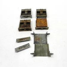 1949-1950 KAISER CAR DASH ASHTRAY ASSEMBLY PARTS LOT ALL RARE VINTAGE USED