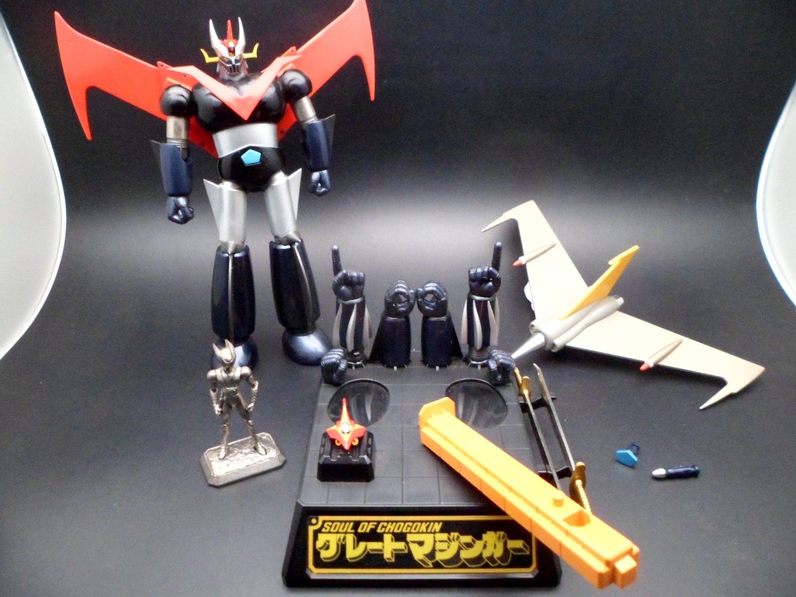 Soul of Chogokin Great Mazinger GX-02 Grande Mazinga Bandai 1998 Vintage Japan