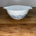 Vintage PYREX Cinderella 441 Blue & White Colonial Mist 750 ML 6" Mixing Bowl