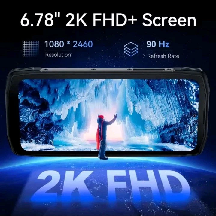 CUBOT KingKong Star 5G Rugged Phone 6.78" 24GB+256G Dual Screen 100MP/Night Visn - Bild 4 von 4