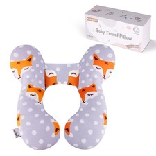 Almohada De Viaje Para Bebes Almohadas Cervicales Mejoradas Para Asiento Coche