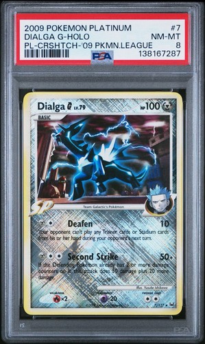 Dialga G graded PSA 8 for sale on eBay