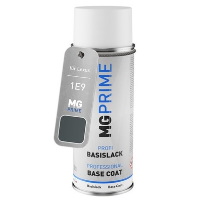 Autolack Spraydose für Lexus 1E9 Dark Grey Mica Metallic Basislack Sprühdose