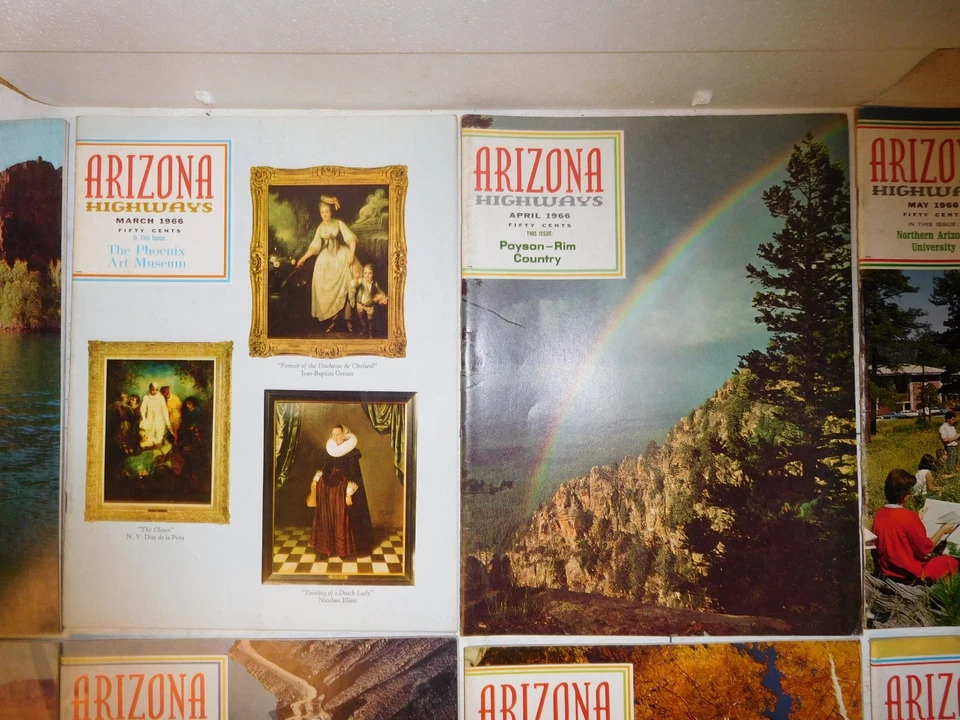 12 Vintage 1969 Full Year Arizona Highways Magazine Lot Foto 3 de 4