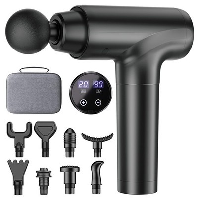 cotsoco Massage Gun, Muscle Gun Deep Tissue Back handheld, Dark Grey 