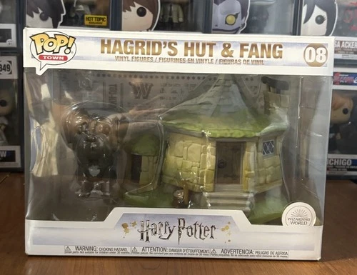 Funko Pop! Town: Harry Potter - Hagrid's Hut with Fang #8 W Protector