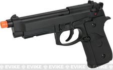WE-Tech M9A1 Full Metal Blowback Pistol, Black, WE-M008-B-M9A1 Airsoft Gun