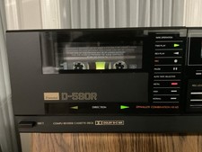Almost Mint Sansui D590r Auto Reverse Cassette Deck Black