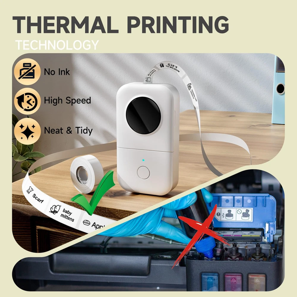 Upgraded D30 Bluetooth Label Maker Machine Portable 2025 Label Marker Upgraded D30 Bluetooth Label Maker Machine Portable 2025 Label Marker