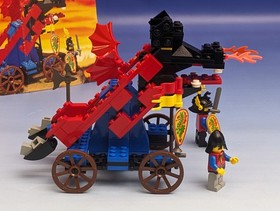 LEGO Knights 6043 Dragon Catapult Castle Dragon Defender + BA