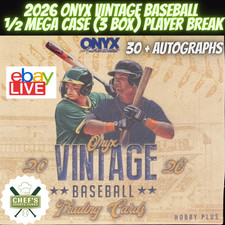  RUSS SMITH- 2026 ONYX VINTAGE BASEBALL 1/2 MEGA CASE PLAYER BREAK #1