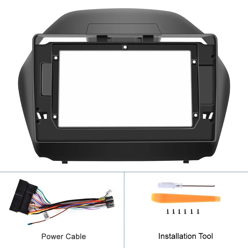 DAB+ 10" Carplay Android 15 Autoradio Für Hyundai iX35 4+64GB 8Core GPS NAVI RDS - Bild 2 von 4