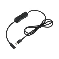 3.28ft USB Extension Cable with Switch Type C Adapter Data Power Cord