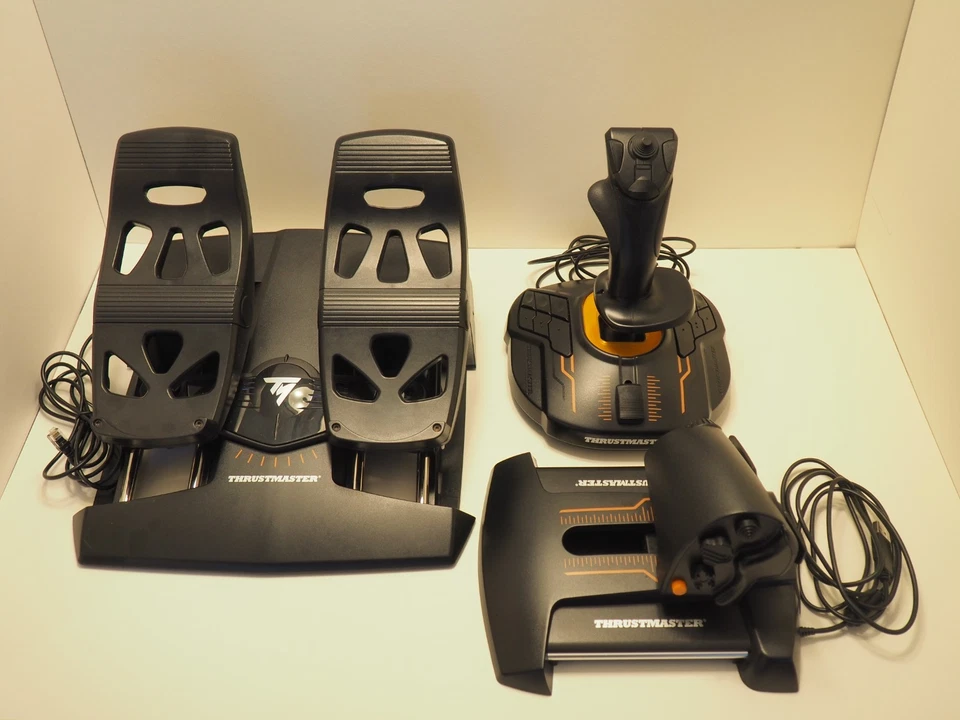 Thrustmaster T.16000M FCS Flight Pack, HOTAS, joystick and Throttle and pedals - Image 3 of 4