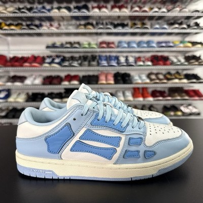 Amiri Skel Low Top Blue PS23WFS003 420 Women s Size US 9