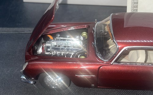 Danbury Mint 1964 Aston Martin DB5 Dubonnet Red In Box With Title - Picture 5 of 9