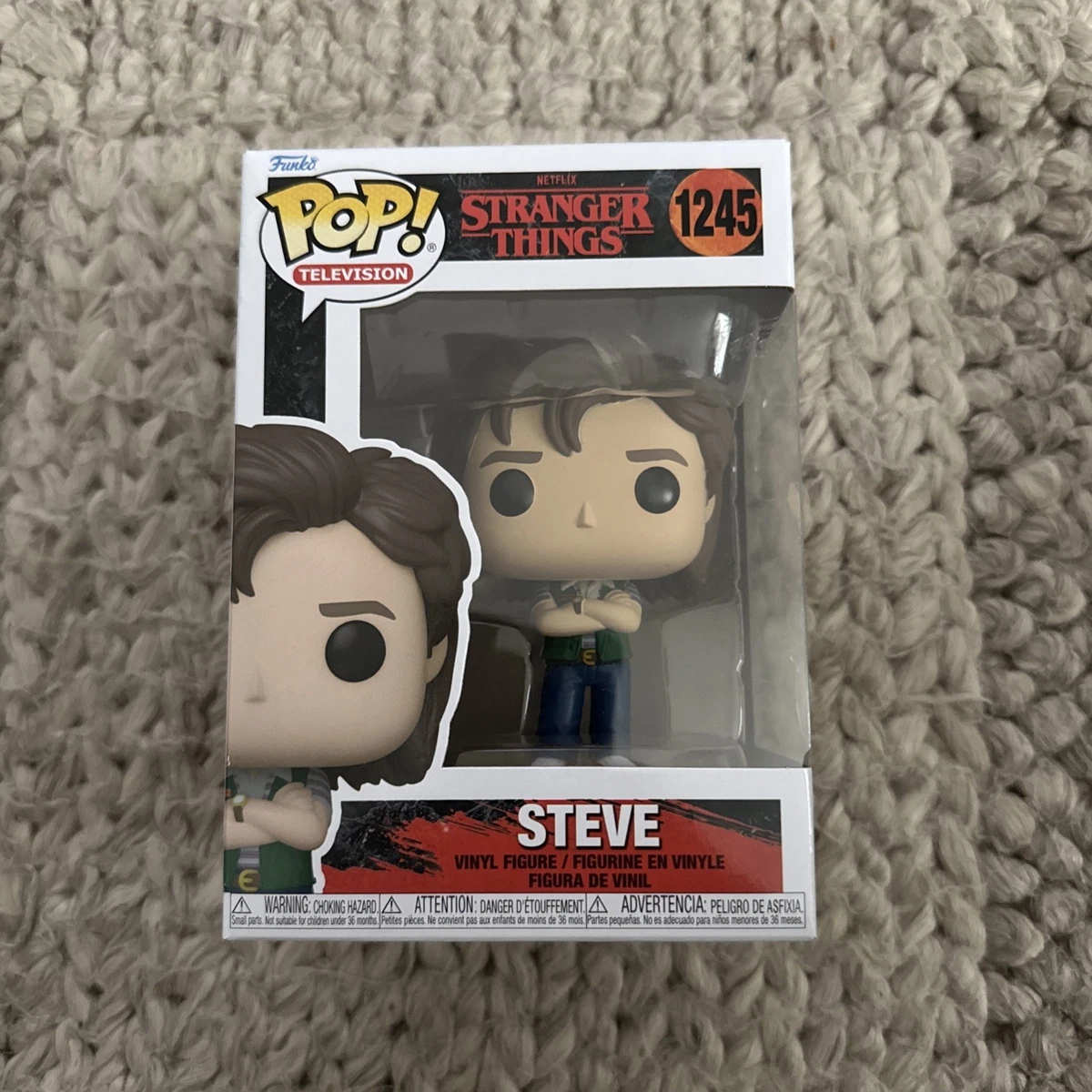 Steve Funko TV, Movie & Video Games Stranger Things Action Figures