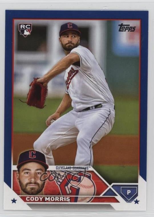 2023 Topps Series 2 Royal Blue Cody Morris #507 Rookie RC 19b1