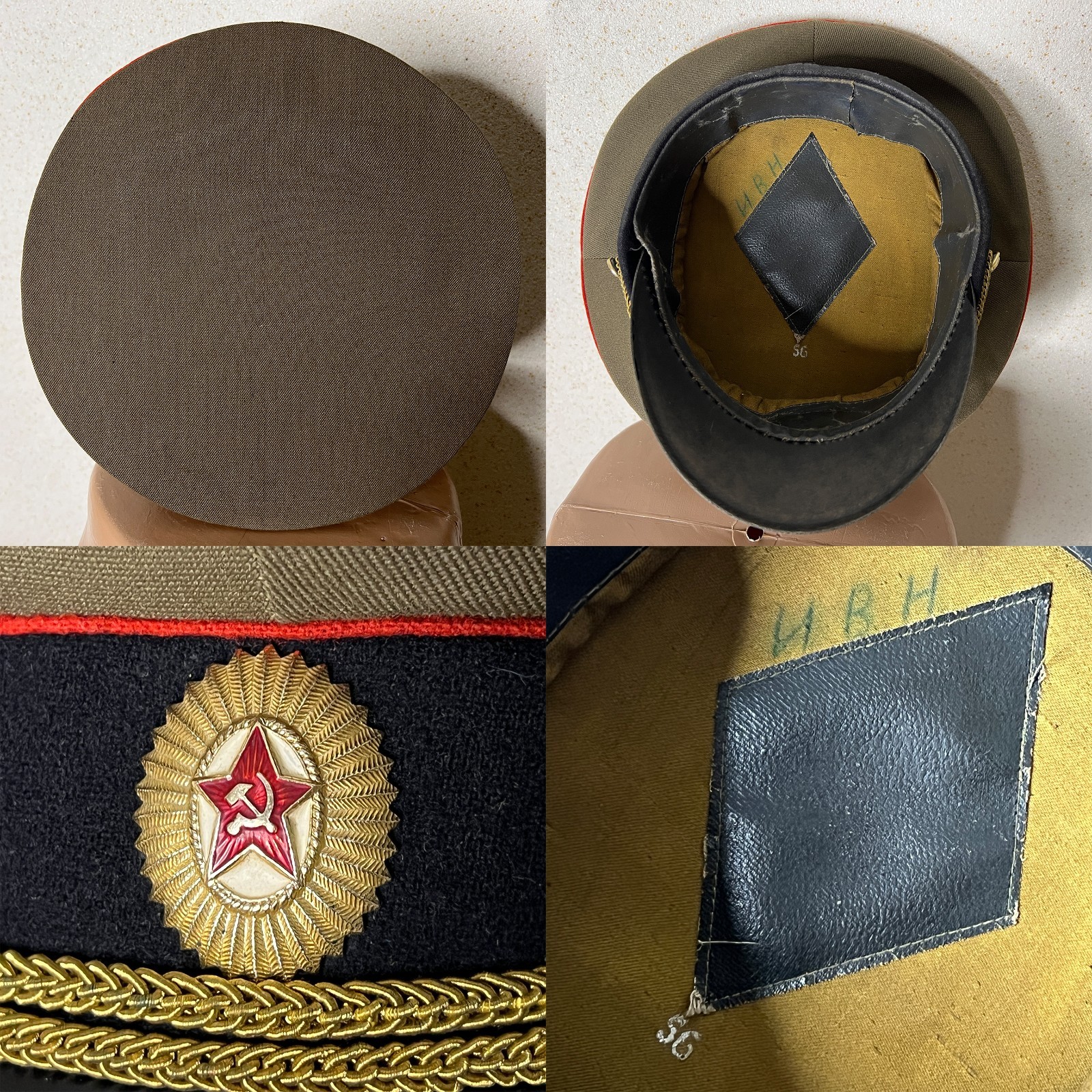 RARE! Soviet Cold War Era Medical Troops USSR Military Officer's Uniform Set.