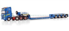 1:50 for WSI for SCANIA R HIGHLINE CR20H 8X4 LOW LOADER - 4 AXLE for Havator