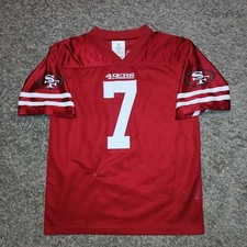 San Francisco 4Forty Niner 49er Jersey YOUTH 2XL XXL Red 7 Colin Kaepernick NFL