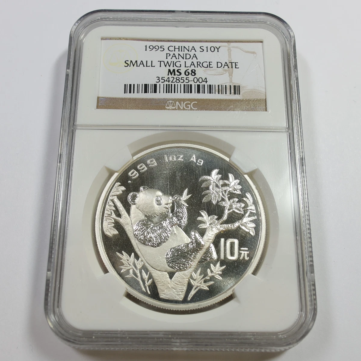 Chinese Panda MS 68 Grade Silver Bullion Coins for sale | eBay