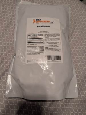 Beta Alanine Powder 1kg Bulk Supplements New Sealed 11-30-2027