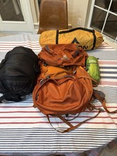 Complete Backpacking Kit Gregory Stout 45 Outdoor Vitals Aerie 15 Teton Tent Pad