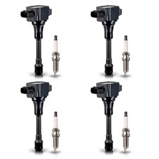 ENA Pack 4 Ignition Coil Iridium Spark Plug 2007 2008 2009 2010 2011 2012 201...