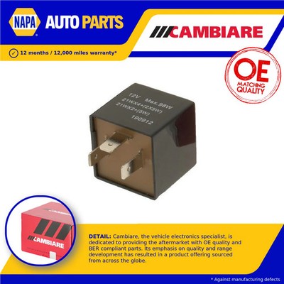 Flasher Unit fits ROVER 218 COUPE 1.8 96 to 99 Indicator Relay Cambiare Quality