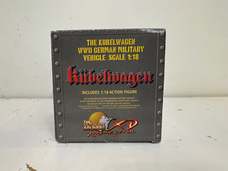 The Ultimate Soldier The Kubelwagen WWII German Military Vehicle 1:18 Scale - Image 4 of 4