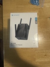 ROCK SPACE AC2100 - 1200Mbps WiFi REPEATER WIRELESS SIGNAL BOOSTER 2.4  5GHz